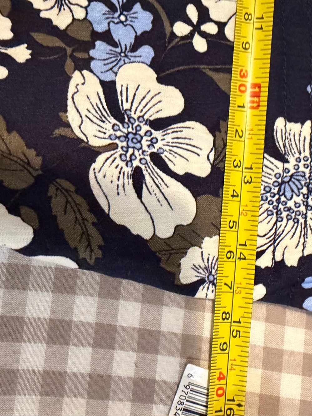 Veronica Beard Colleen floral linen-blend midi dress - 4 - Picture 15 of 16